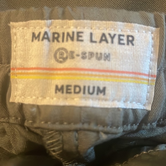 Marine Layer Re-Spun Allison Pant in Dusty Olive - Picture 6 of 6